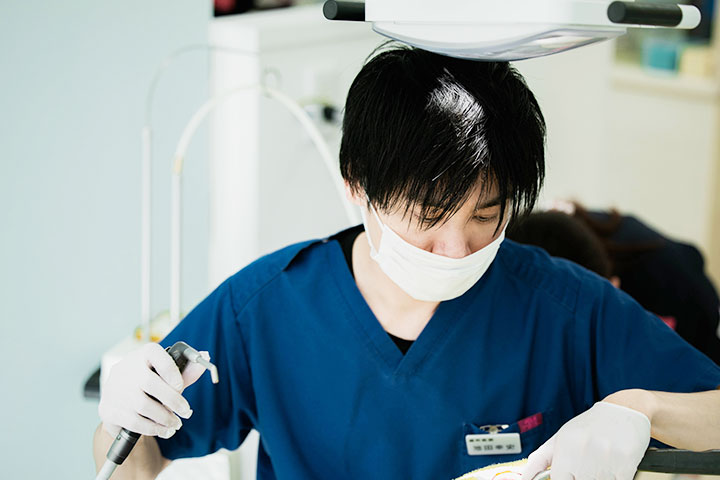 佐賀市の歯医者、池田歯科こども歯科で口内炎治療